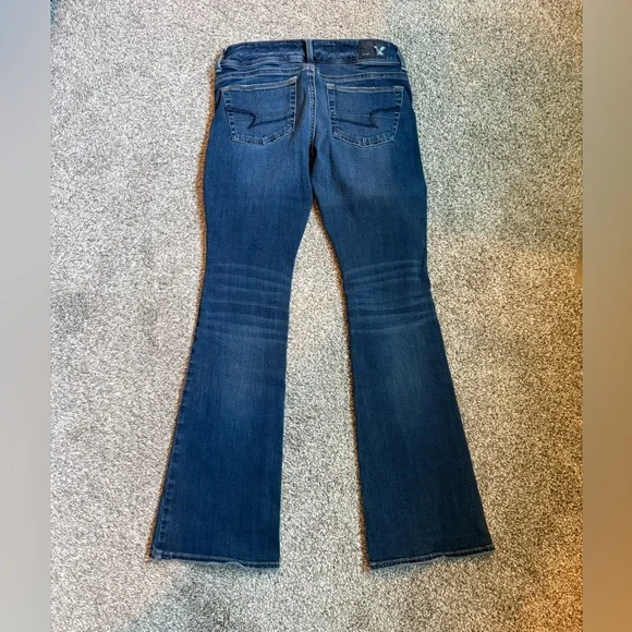American Eagle Outfitters Kick Boot Jeans 0 short - Picture 3 of 5